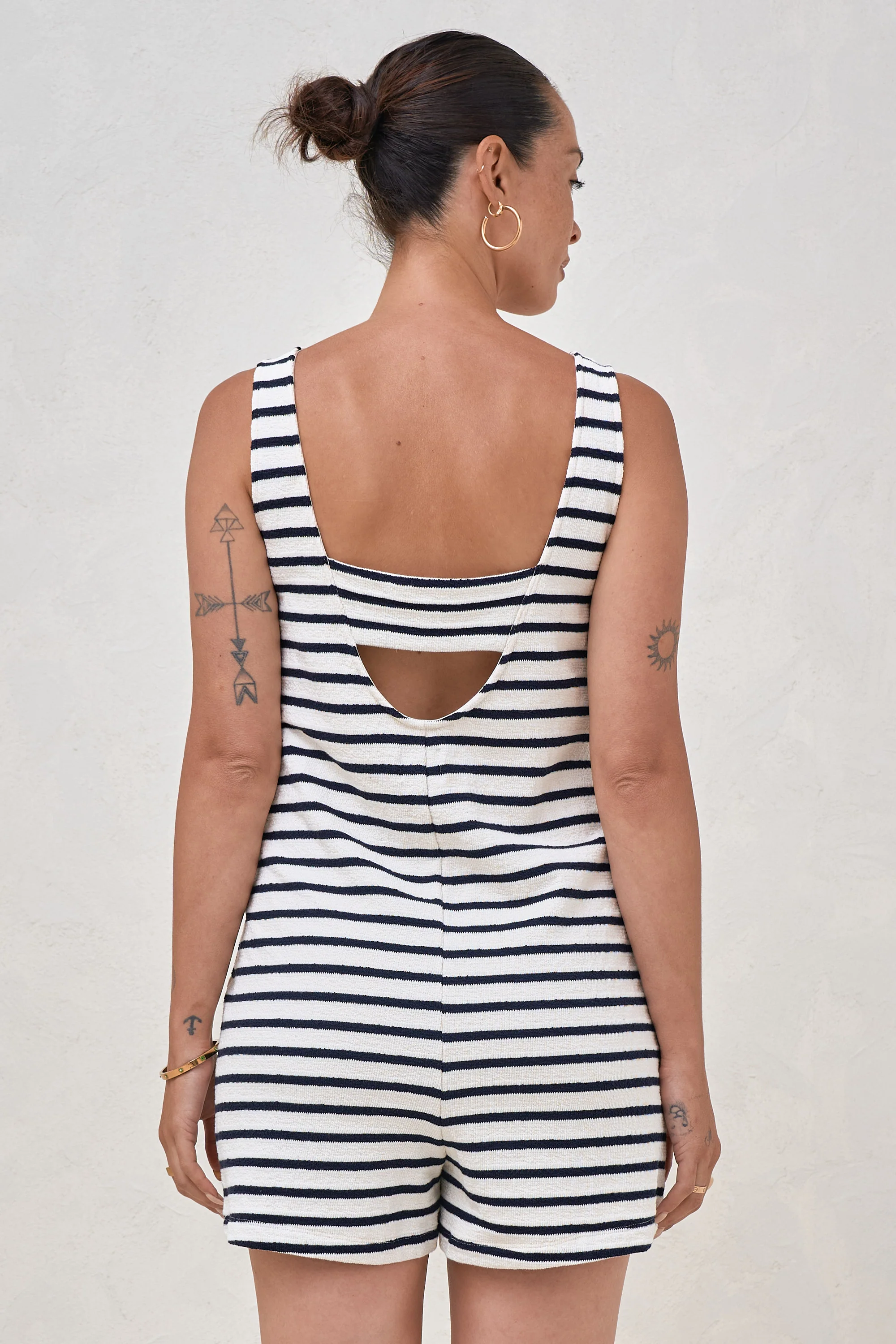 Kindred Nursing Playsuit - Stripe* - Image 4