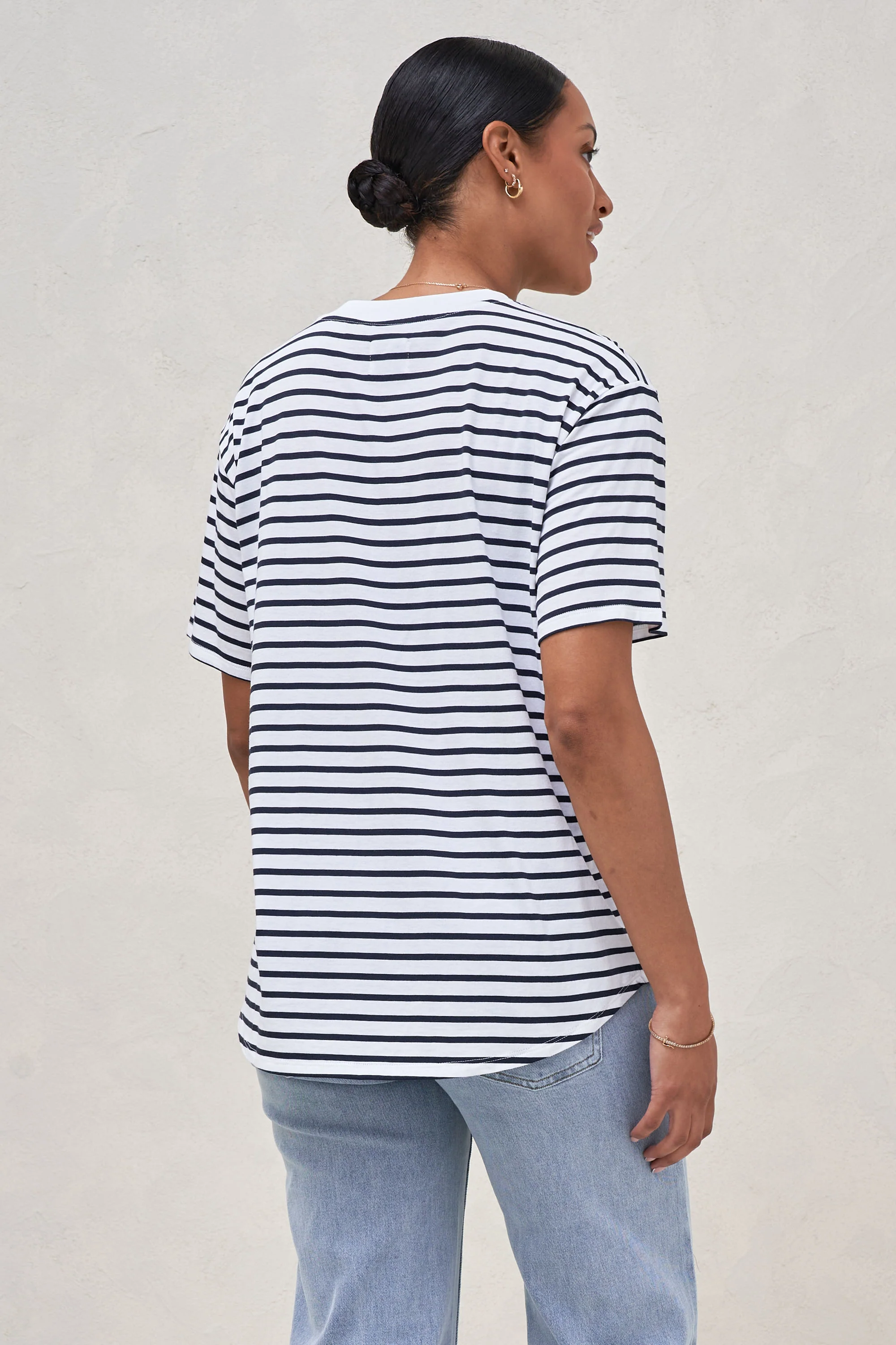 Into It Crew Tee -Stripe - Image 3