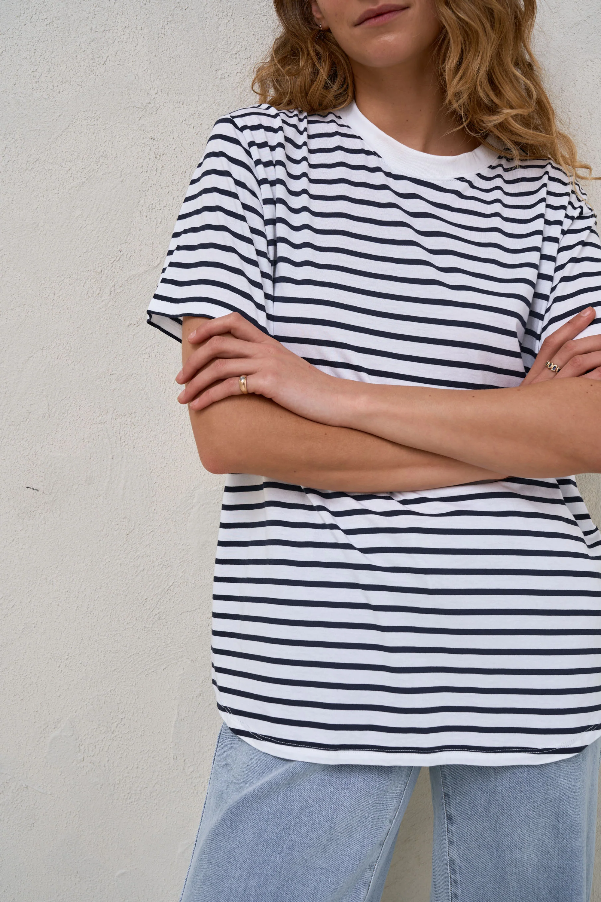 Into It Crew Tee -Stripe - Image 6