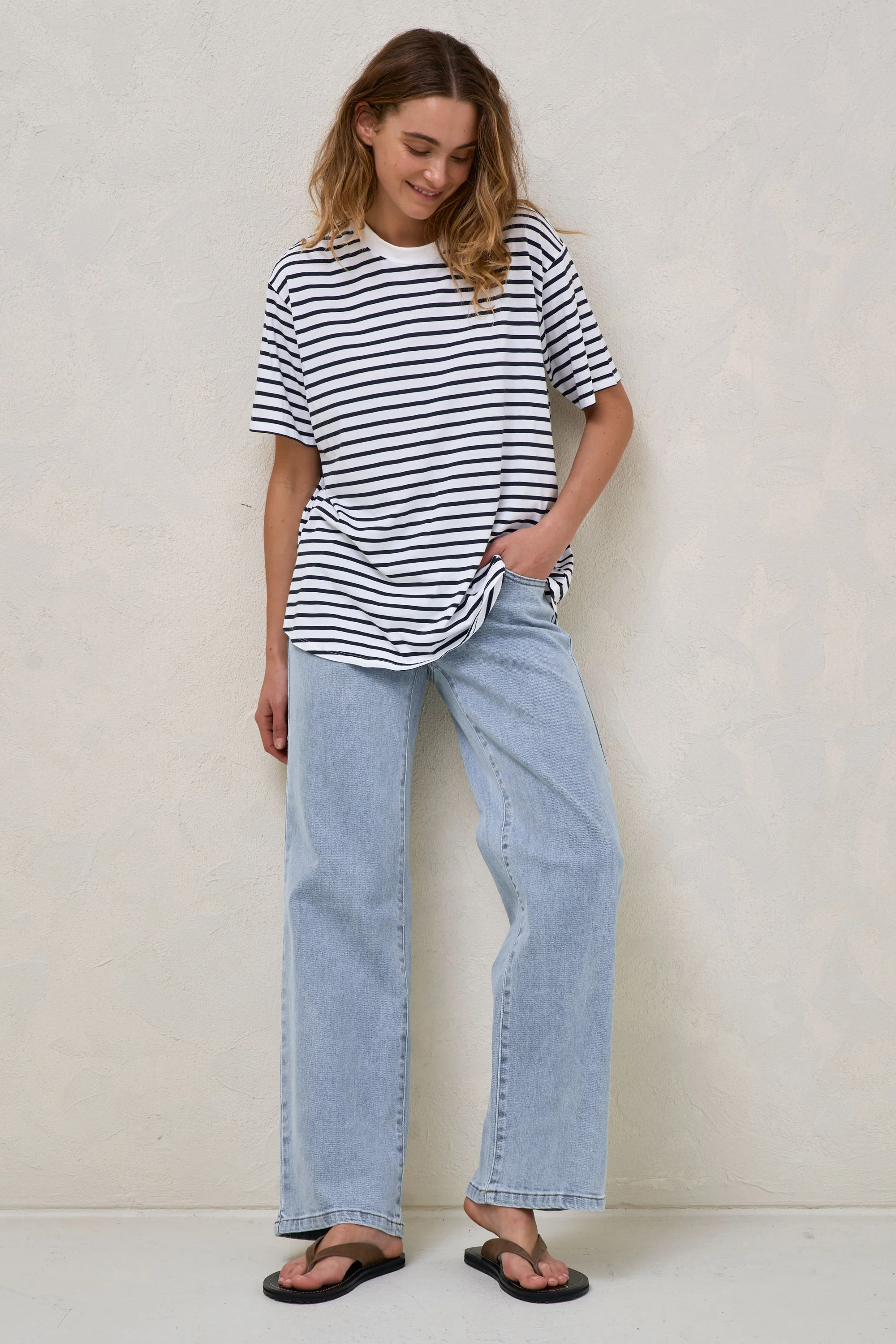 Into It Crew Tee -Stripe - Image 9
