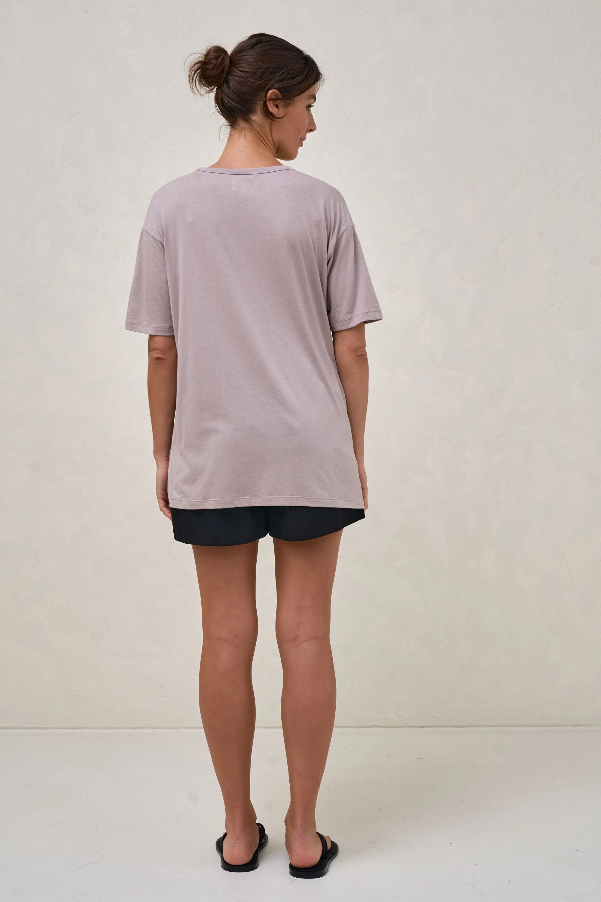 The Weekend Scoop Tee - Taupe* - Image 3