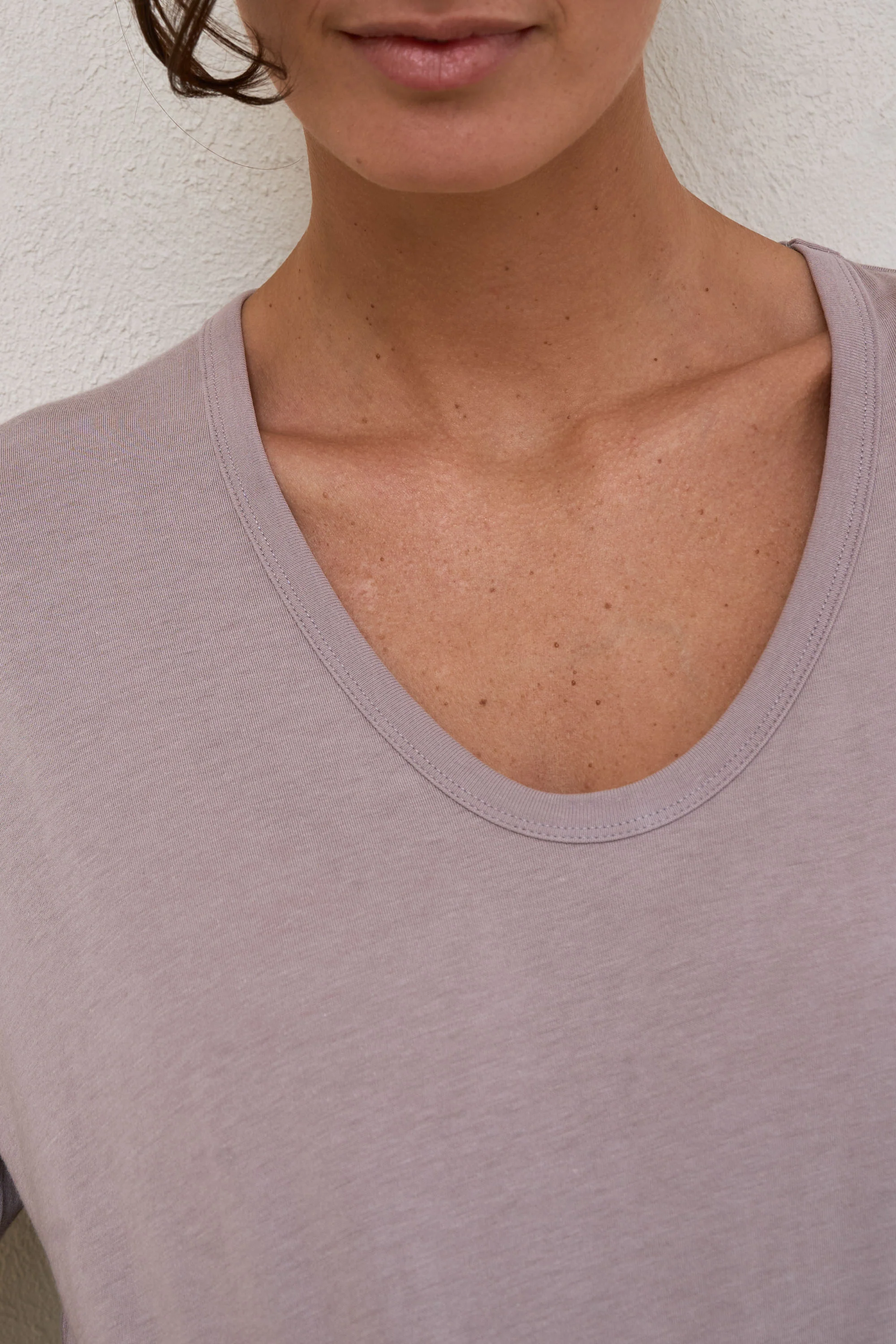 The Weekend Scoop Tee - Taupe* - Image 4