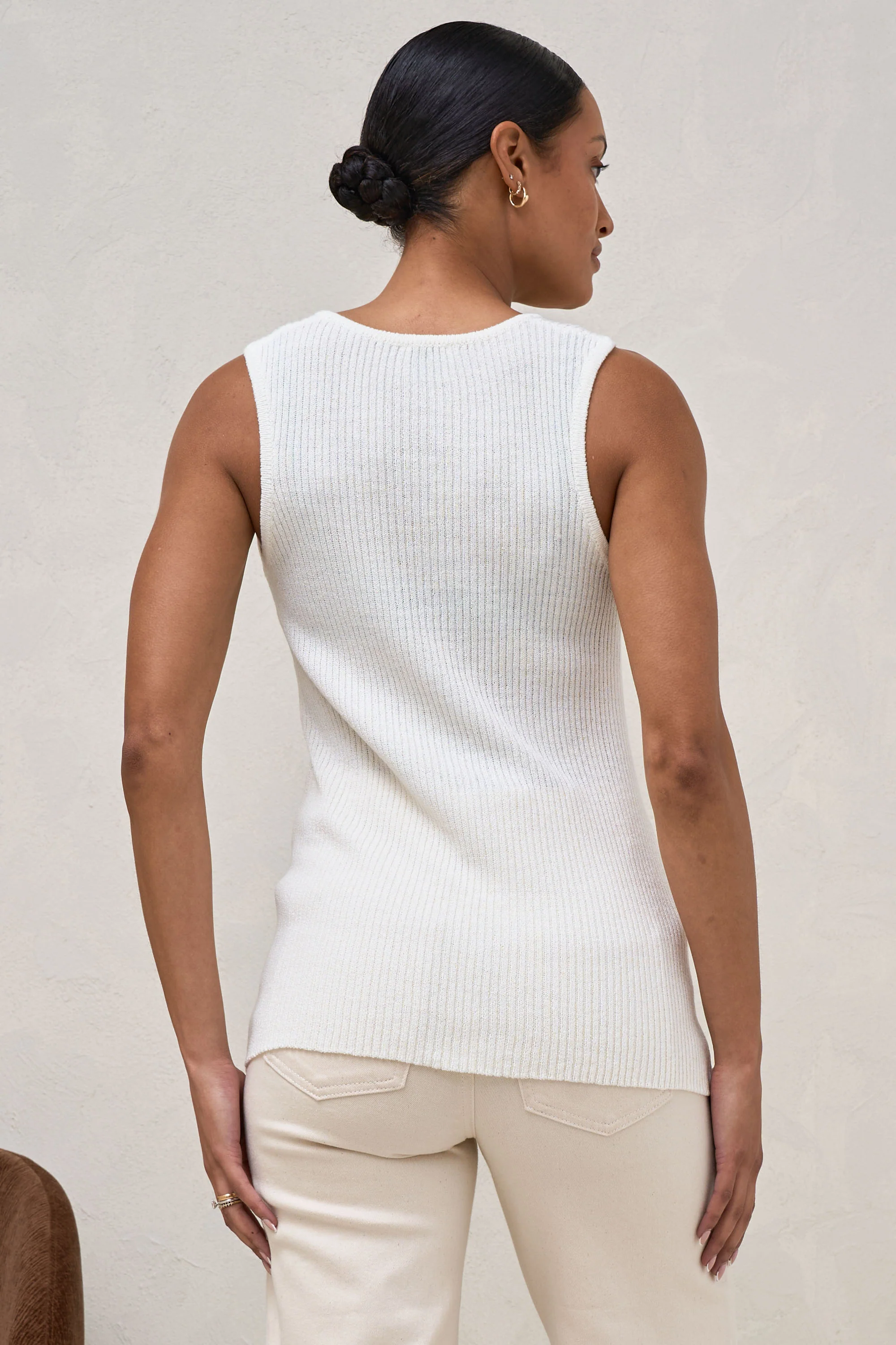 Unwind Nursing Tank - Ivory* - Image 3