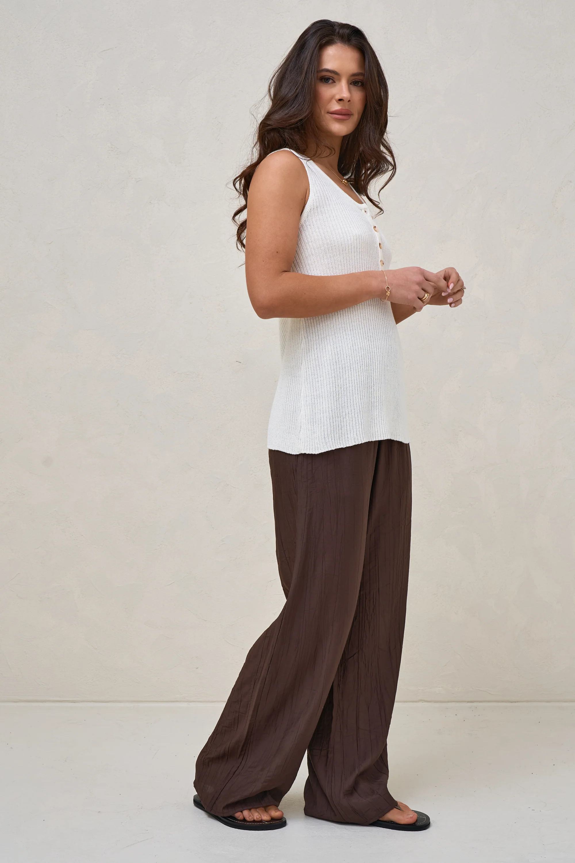 Unwind Nursing Tank - Ivory* - Image 7
