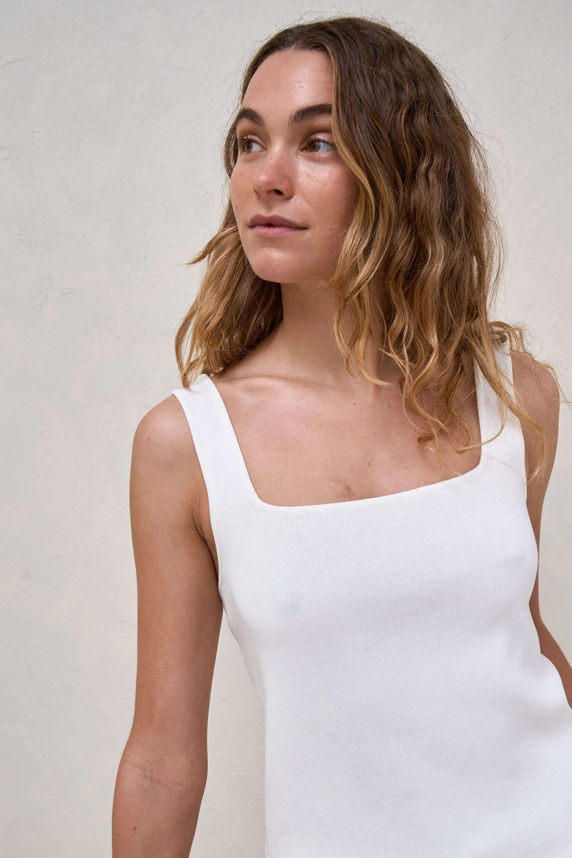 About That Base Knit Crop - White - Image 10