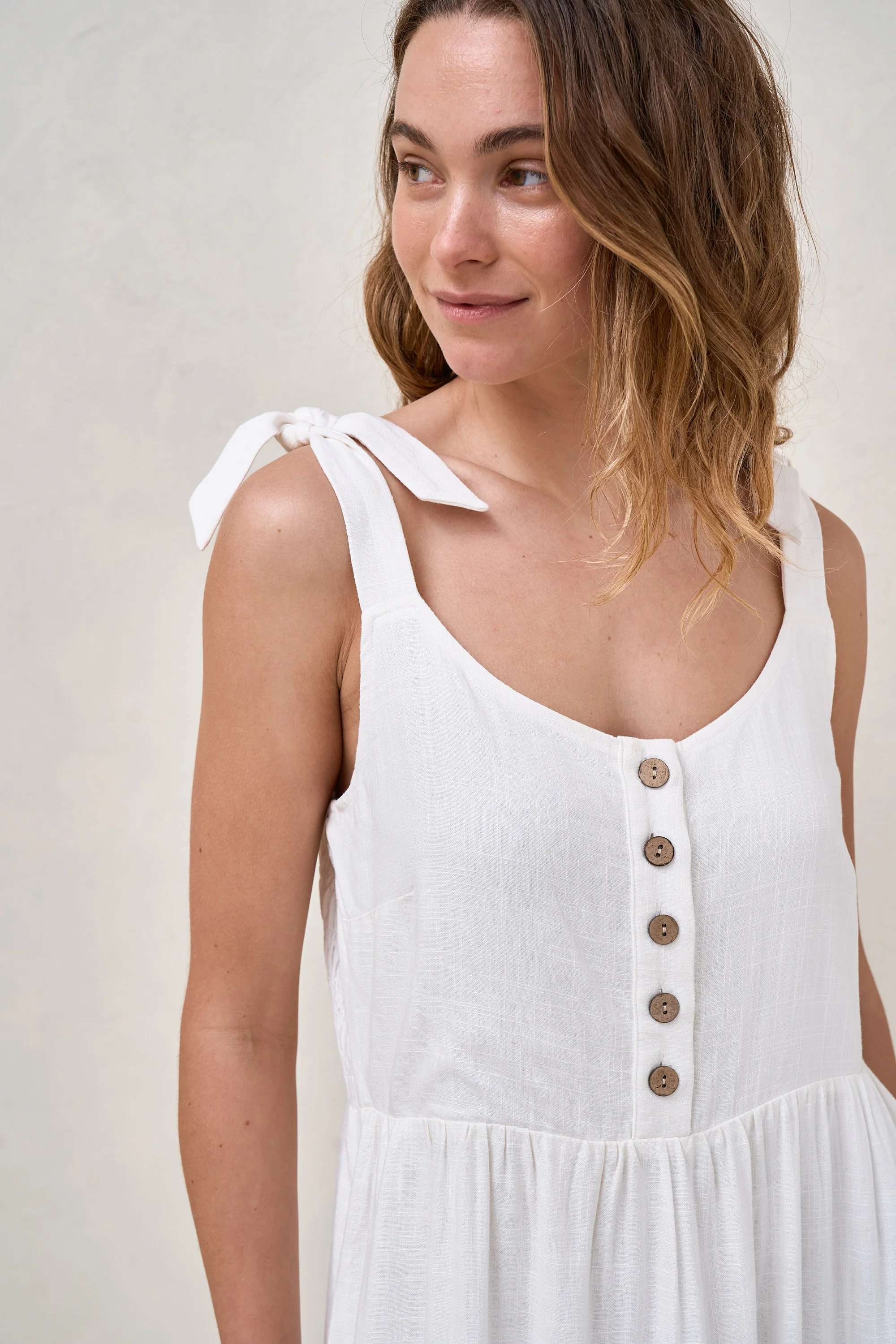 Breeze Along Midi Dress - White - Image 9