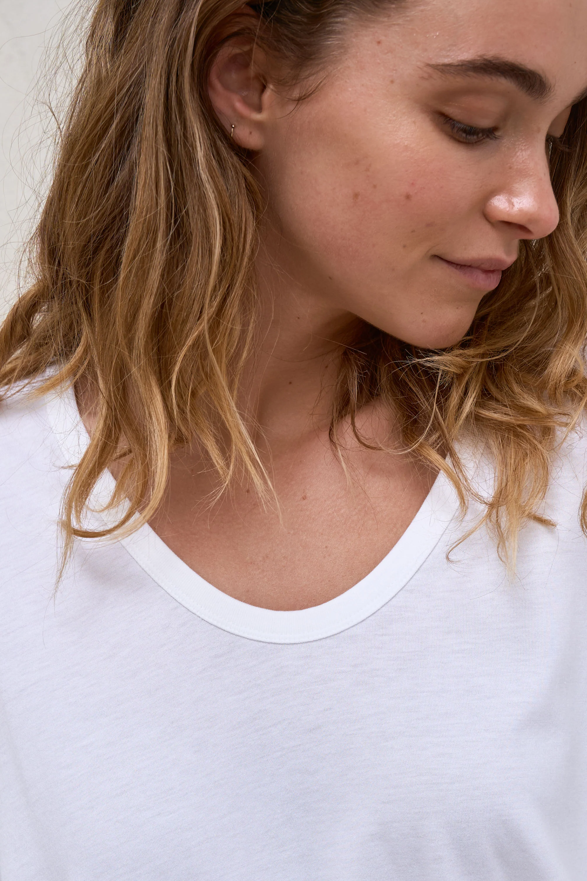 The Weekend Scoop Tee - White* - Image 10