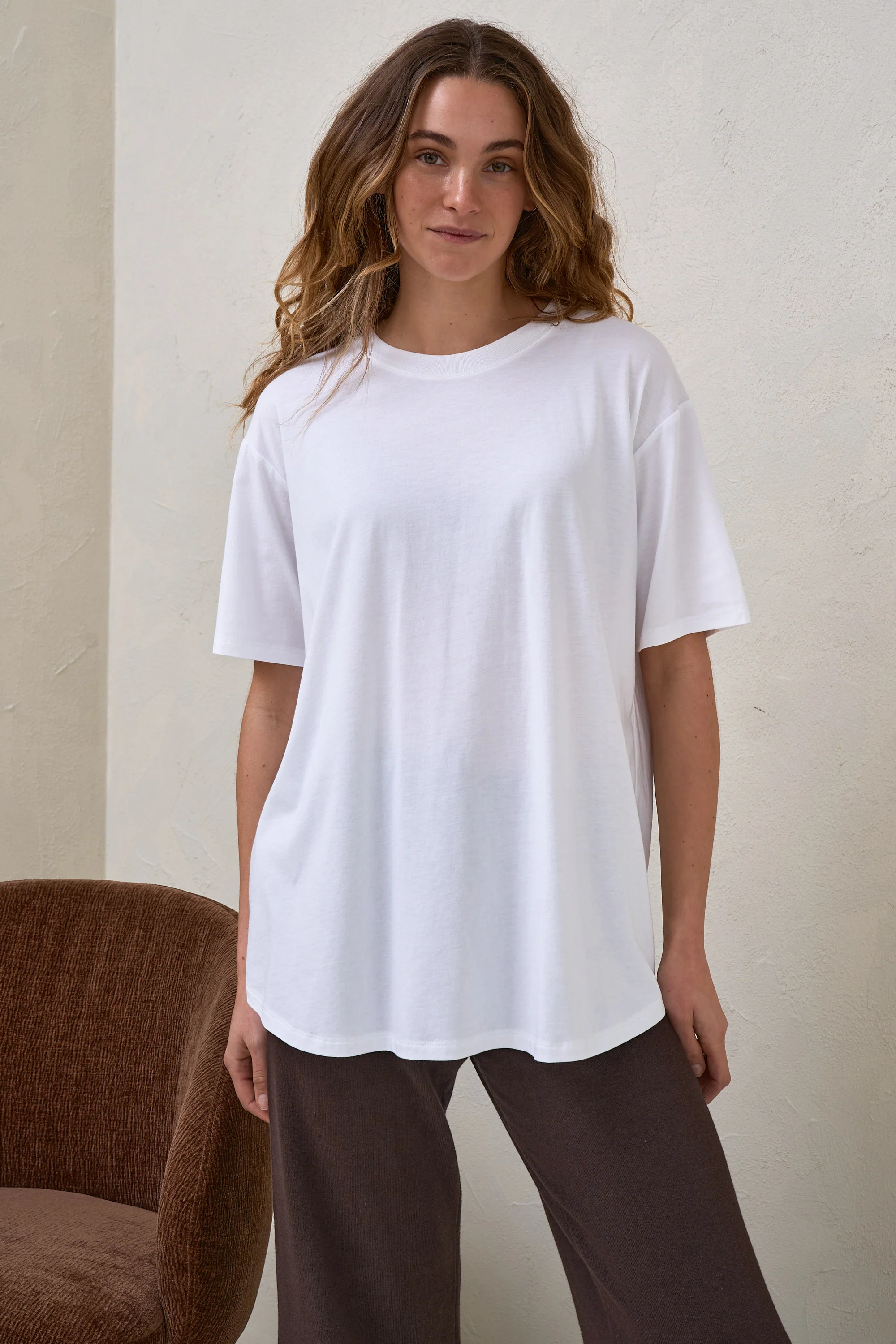 Into It Crew Tee - White - Image 6