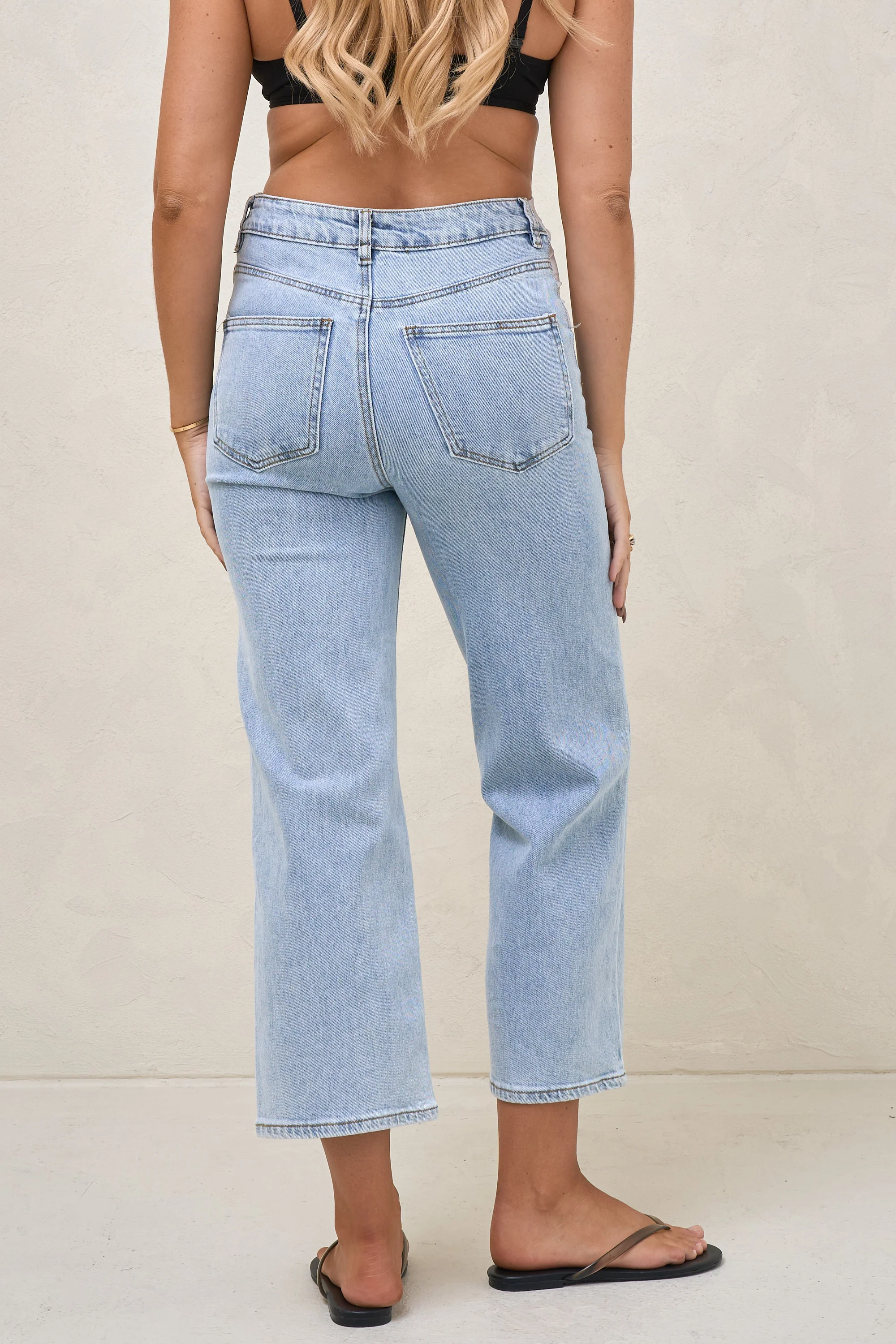 By The Way Crop Wide Jean - Image 4