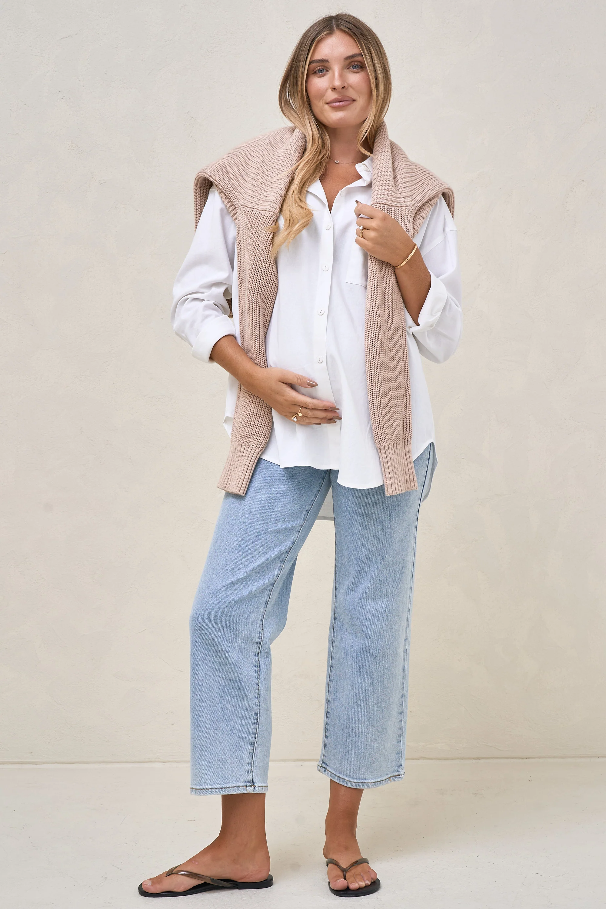 By The Way Crop Wide Jean - Image 5