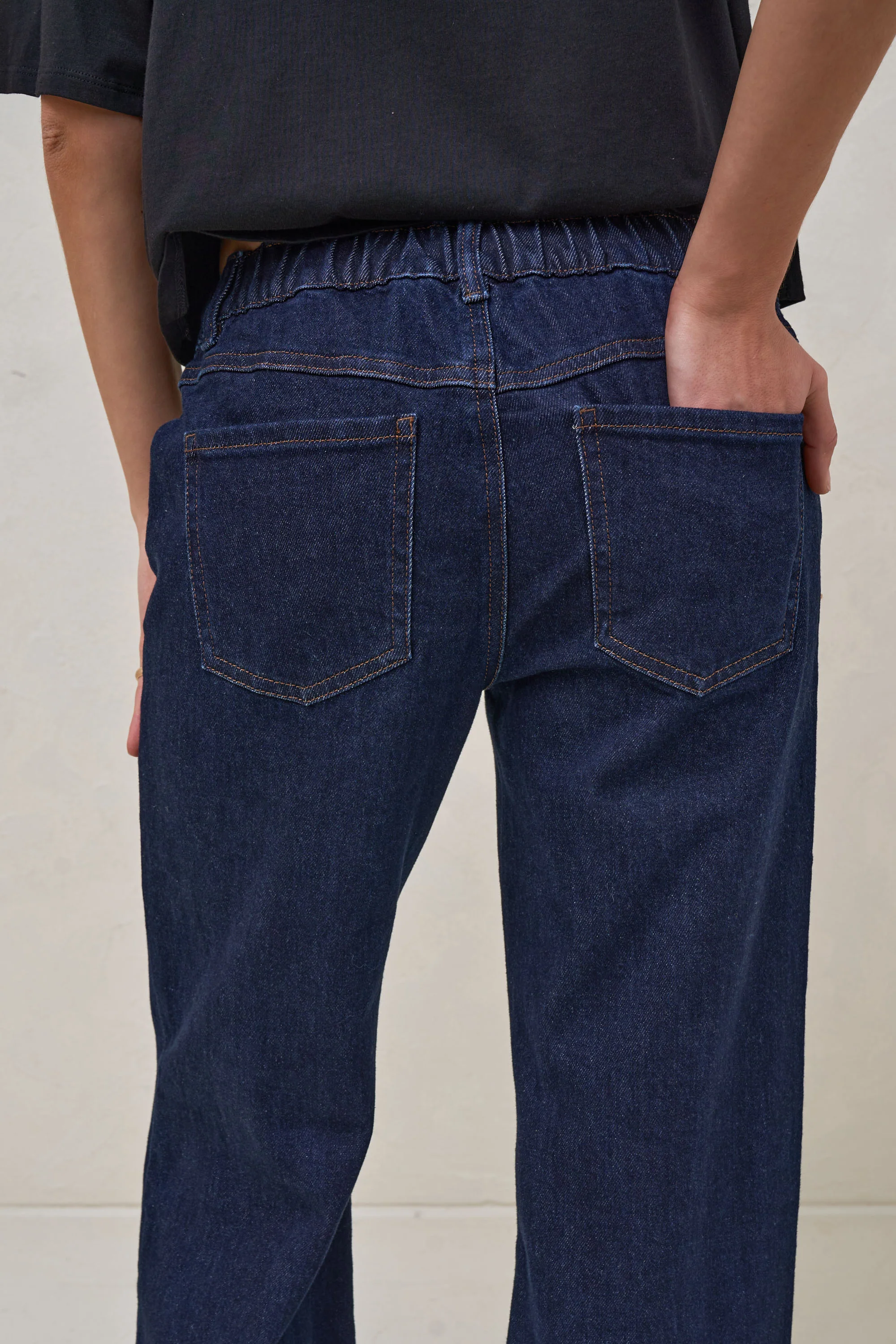 Day By Day Wide Leg Jeans - Indigo - Image 8